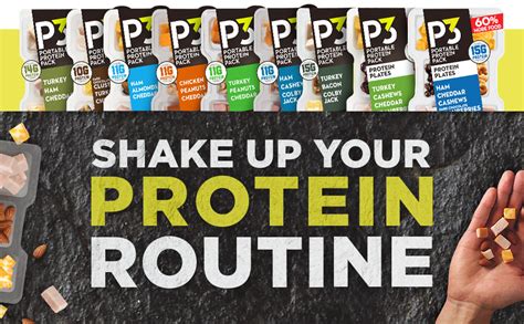 Amazon P3 Portable Protein Snack Pack With Dark Chocolate Almond