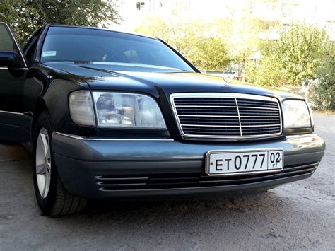 Черный Кабан — Long TJ — Mercedes-Benz S-Class (W140), 3,2 л, 1994 года ...