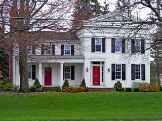 Find A Home Property Listing Red Door House White House Black