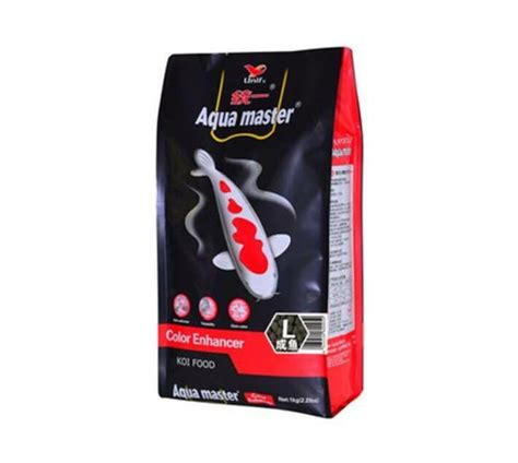 Aqua Master Color Enhancer Koi Food 10 KG Large Pellets Walmart