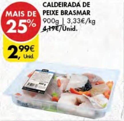 Promoção Caldeirada de Peixe Brasmar 900g em Pingo Doce