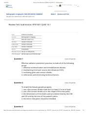 Review Test Submission RTE1401 QUIZ 10 1 Radiographic Pdf 3 24