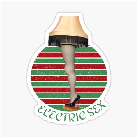 Electric Sex Sticker For Sale By Purplepeppers Redbubble