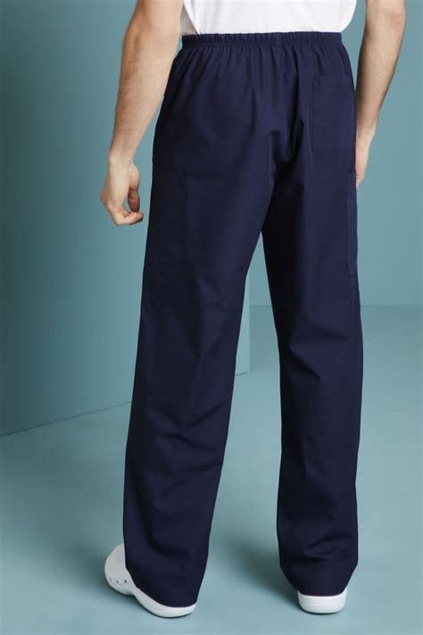 Unisex Fitted Scrub Pants Navyhospital Blue