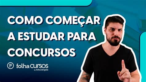 Como Estudar Para Concurso Público Youtube