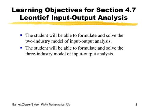 PPT Chapter 4 Systems Of Linear Equations Matrices PowerPoint