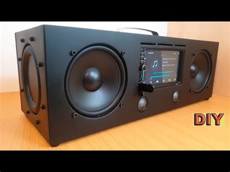 Diy Multimedia Bluetooth Boombox Speaker Artofit