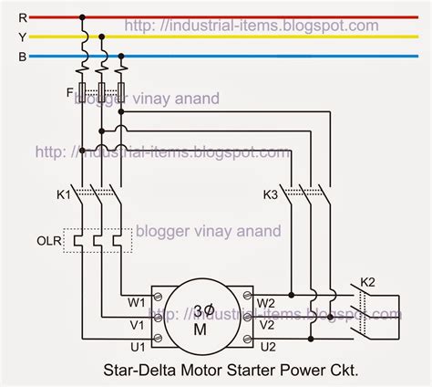 Y Delta Motor Wiring Diagram