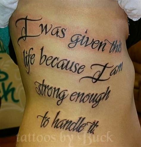 Thought Provoking Quote Tattoos Artofit