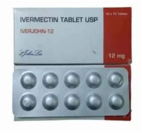 Iverjohn Mg Tablets At Rs Strip Of Tablets Ivermectin In