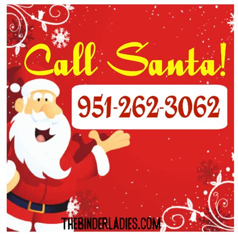 Santa Freebies Santas Personal Phone Number Personalized Video From