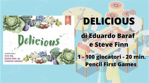 Delicious Gioco Da Tavolo Tutorial Italiano YouTube