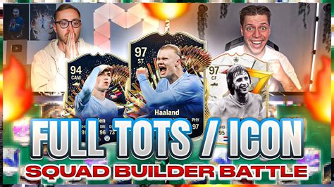 Omg Full Tots Special Icon Squad Builder Battle Youtube