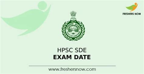 Hpsc Sde Exam Date 2023 Announced