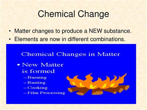 Chemical Change Definition Of Chemical Change At