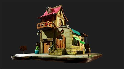 Mini House - Free 3D Models - UnitySTR