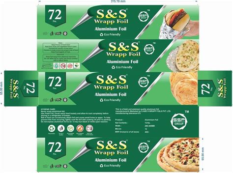 Plain Aluminium Foil 72no 160gm At ₹ 117piece In Vadodara Id
