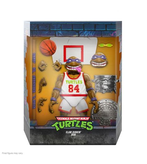 Teenage Mutant Ninja Turtles Ultimates Slam Dunkin Donatello Deluxe