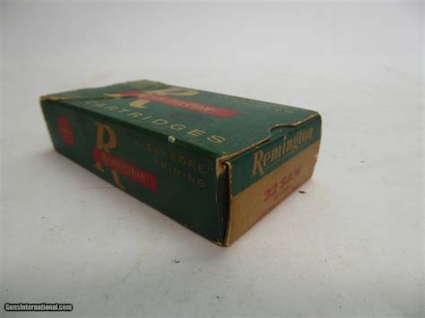 Remington Kleanbore S W Grain Lead Bullet Empty Box