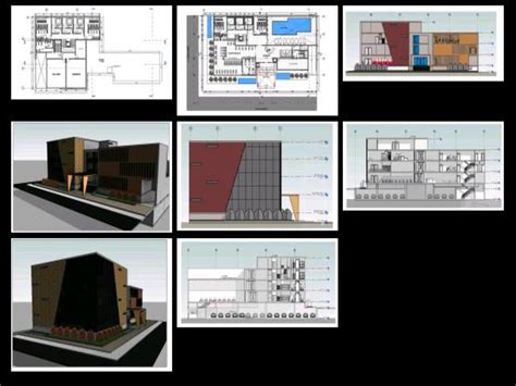 Architectural Project Spa Revit In RVT CAD 192 85 MB Bibliocad