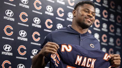 Khalil Mack On Pressure Of 141 Million Bears Contract I Want To Be