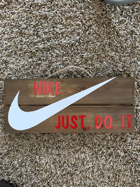 Nike Wooden Sign | Etsy