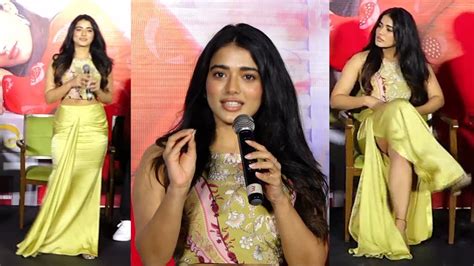 Ketika Sharma Cute Speech Ranga Ranga Vaibhavanga Teaser Launch