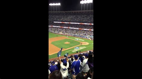 7th Inning Stretch Take Me Out To The Ball Game Dodger Stadium 4 15