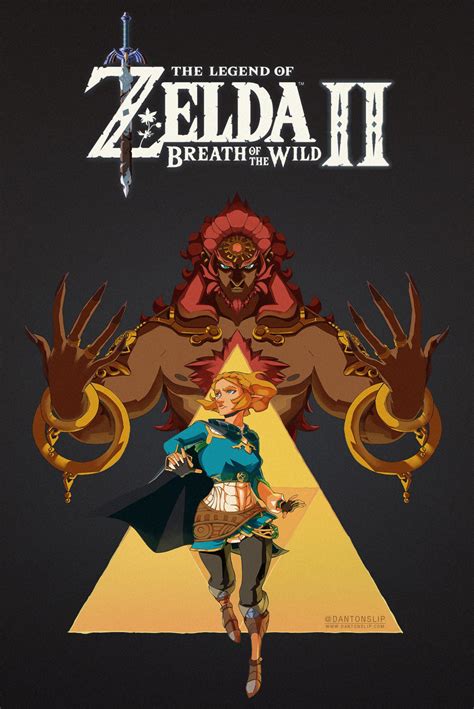 [BoTW2][OC] Fanart with Zelda and Ganondorf : r/zelda