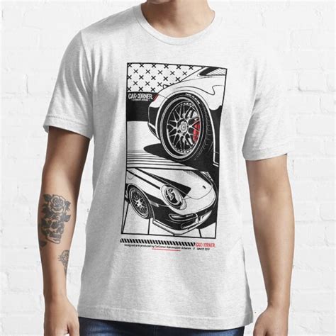 Porsche 911 997 Carcorner T Shirt For Sale By Car Corner