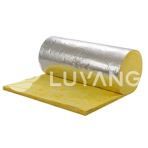 Fiberglass Insulation Glass Wool Roll 16kgm3 Density 50mm Thickness Glass Wool And Wool Glass