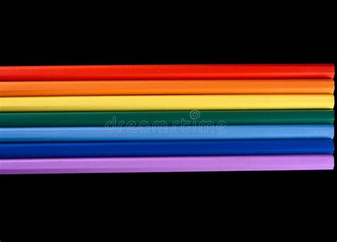 rainbow spectrum stock image image  horizontal pattern