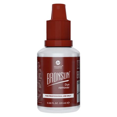 Ремувер для удаления краски с кожи BRONSUN (Бронсан) Dye remover 20мл ...