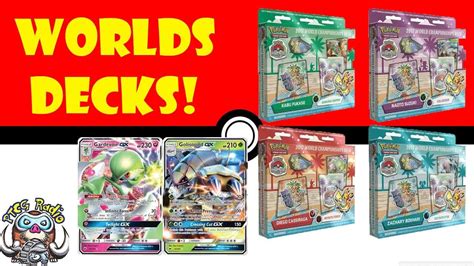 Pok Mon Tcg News World Championship Decks Announced With Decklists