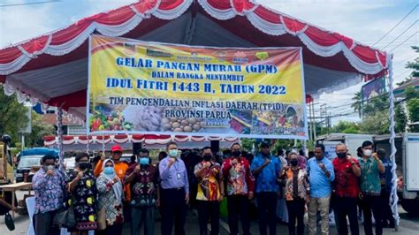 Pemprov Papua Gelar Pasar Tani Untuk Mendukung Kementan Penuhi