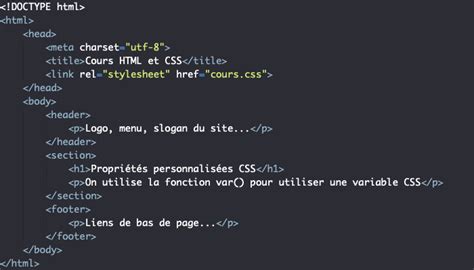 Les propriétés personnalisées ou variables CSS Pierre Giraud