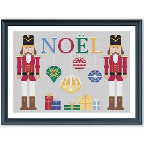 Nutcracker Counted Cross Stitch Pattern X Stitch PDF Etsy