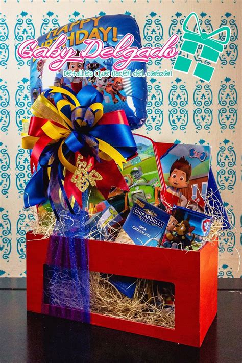 Sonsanselh Cestas De Regalo Para Niños Areglos De Cumpleaños Globos