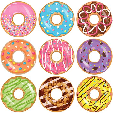 buy  pcs donuts cutouts bulletin board donut cutouts donut theme