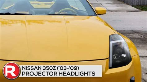 Demo Spec D Projector Headlights Nissan 350z W Hid 03 09 Switchback Sequential Animated Led