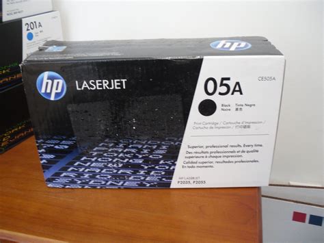 Used Genuine HP 05A Black OEM LaserJet Print Cartridge For P2035 P2055 (CE505A) NEW - UBB.threads