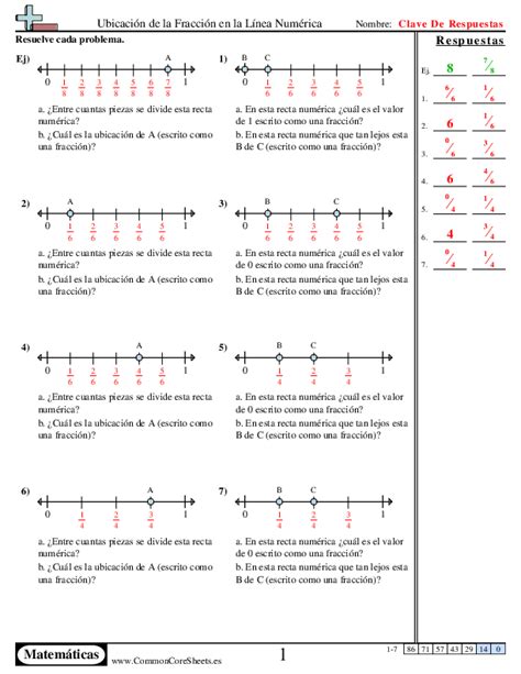 Ejercicios De Fracciones