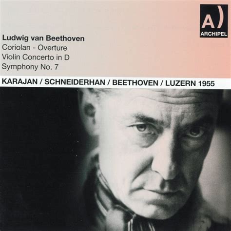 Ludwig Van Beethoven Coriolan Overture Violin Concerto In D Major