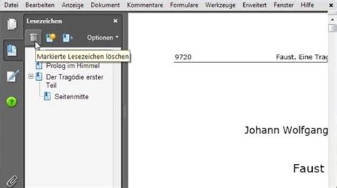 Lesezeichen In Einem Pdf Dokument Erstellen Pctipp Ch