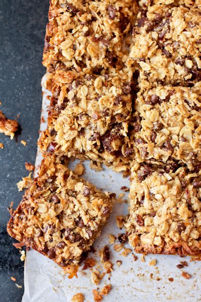 Thick And Chewy Granola Breakfast Bars Smells Like Home