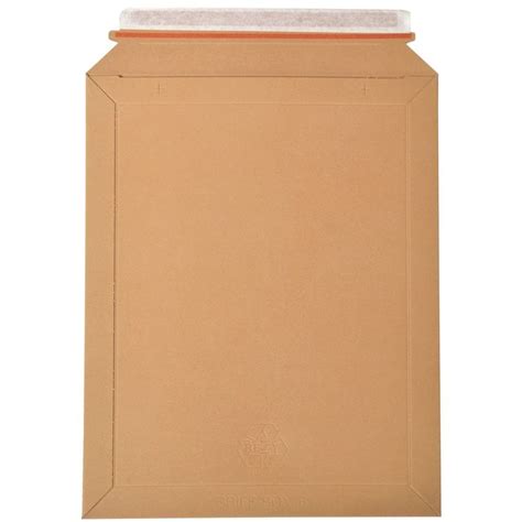 LOT DE 100 ENVELOPPES CARTON B BOX 6 MARRON FORMAT 292X374 MM