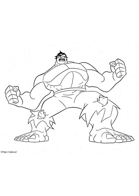 The Venom Monster Coloring Page
