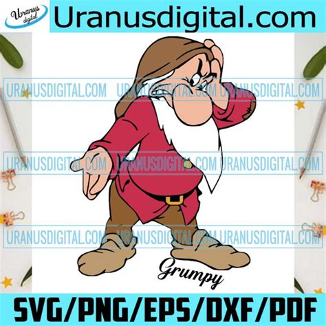 Grumpy Snow White Trending Svg Grumpy Svg Disney Grumpy Dwarf Svg