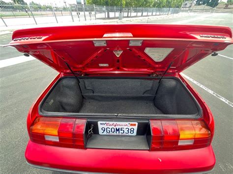 Mercury Capri Convertible Red Fwd Manual Xr Classic Mercury