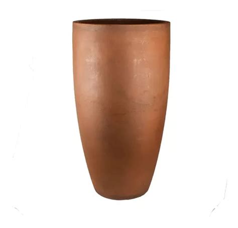 Vaso Cônico Slim Liso 45 Japi Aço Corten Ia Parcelamento sem juros